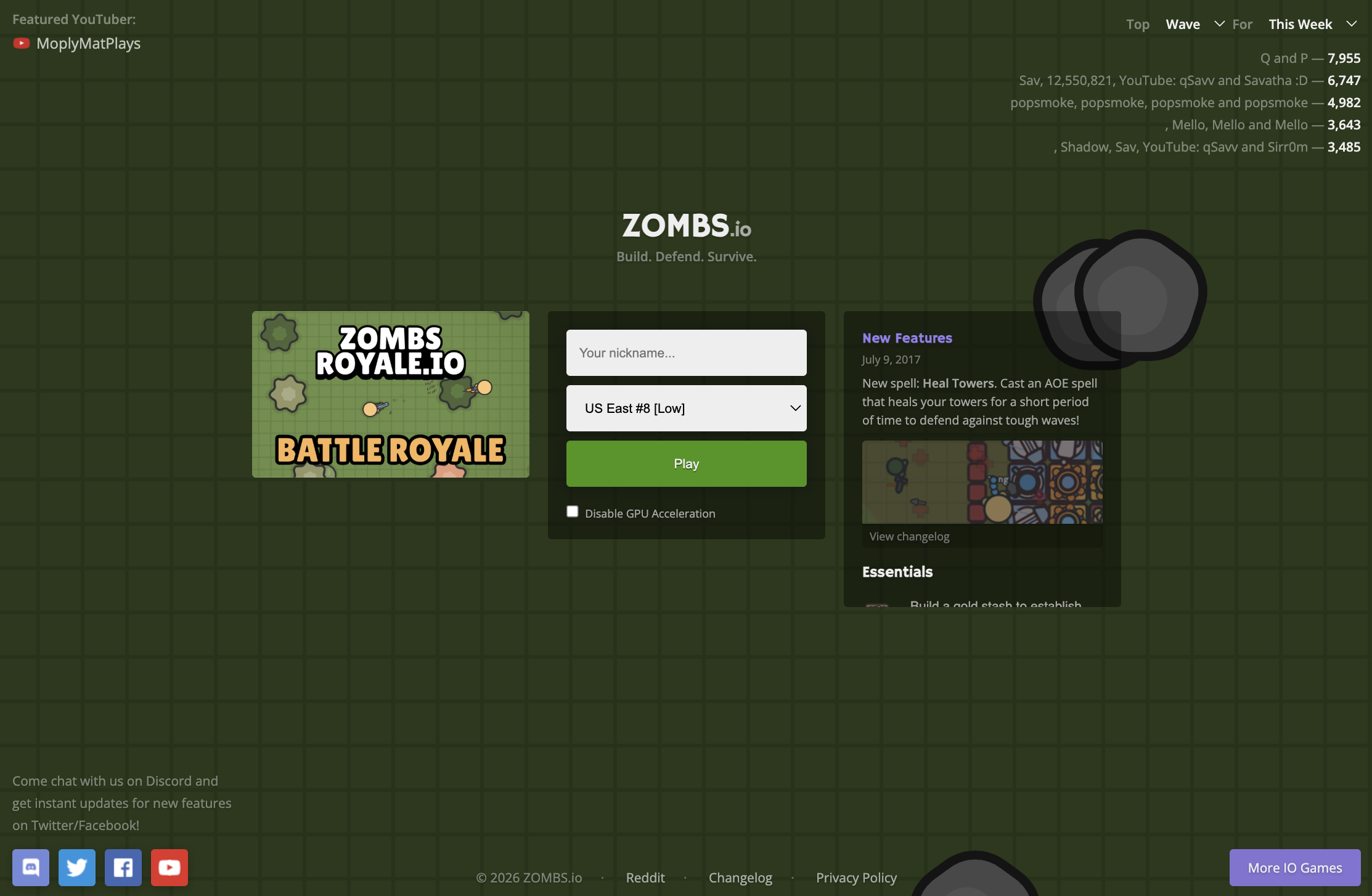 Homepage